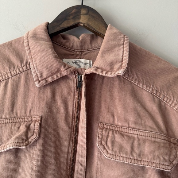 FREE PEOPLE SAMMIE DENIM COVERALL JUMPSUIT SIZE SMALL - Picture 5 of 11